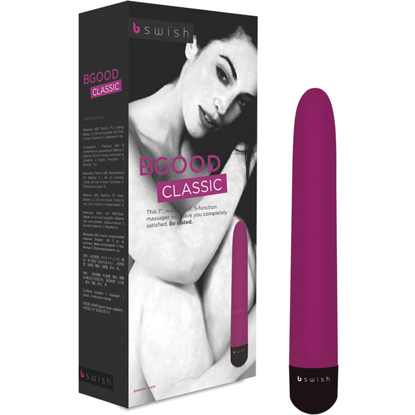 B Swish BGood Classic-Raspberry 7"