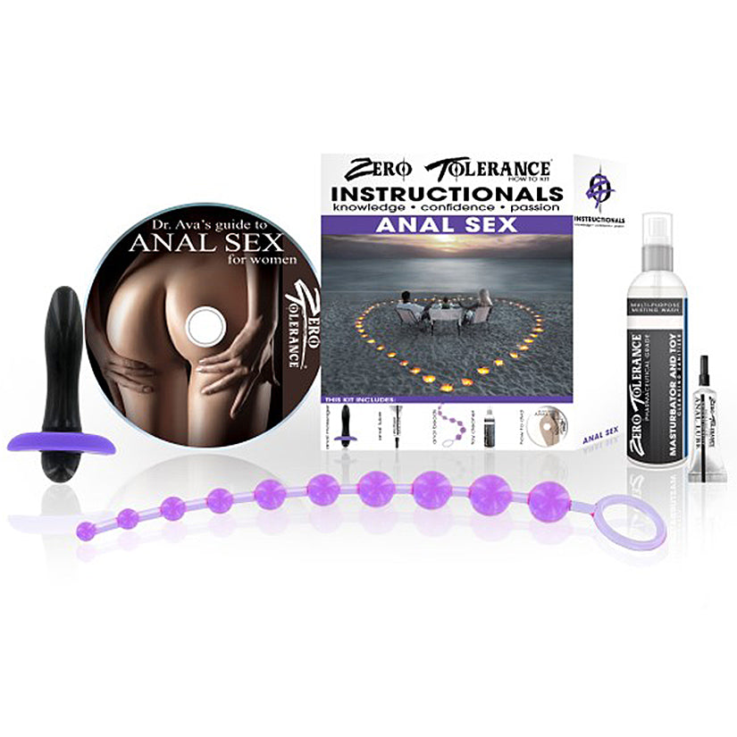 Zero Tolerance Instructionals Kit-Anal Sex - Godfather Adult Sex and Pleasure Toys