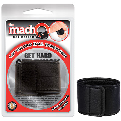 Macho Collection 1.5" Velcro Ball Stretcher - Godfather Adult Sex and Pleasure Toys
