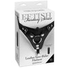 Fetish Fantasy Series Leather Low-Rider Harness - Godfather Adult Sex and Pleasure Toys