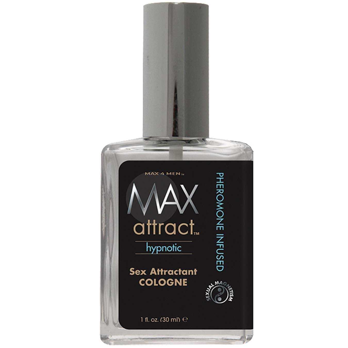 MAX Attract Pheromone Colonge - Hypnotic 1oz - Godfather Adult Sex and Pleasure Toys