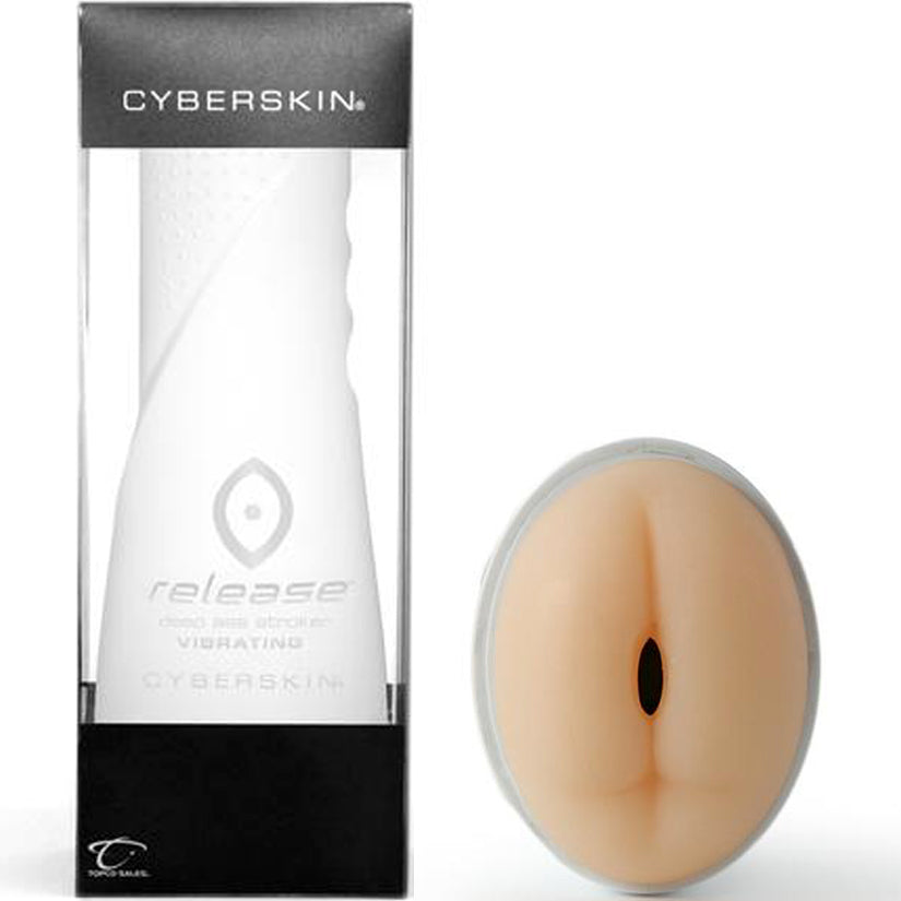 CyberSkin Vibrating Tight Ass Stroker Flesh
