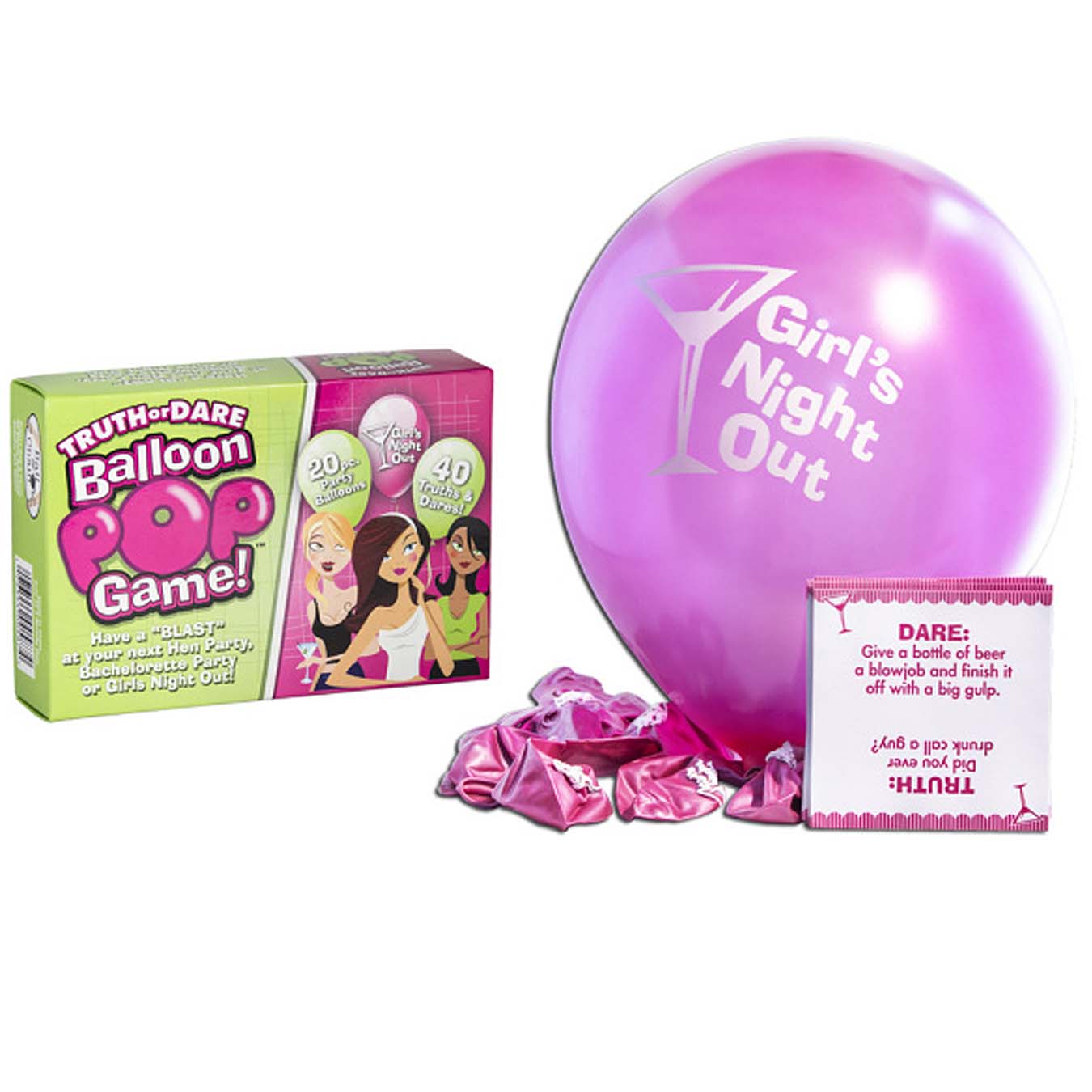 Truth or Dare Balloon Pop Game