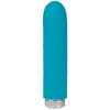 Key by Jopen Charms Petite Massager-Silk Blue 3.5" - Godfather Adult Sex and Pleasure Toys
