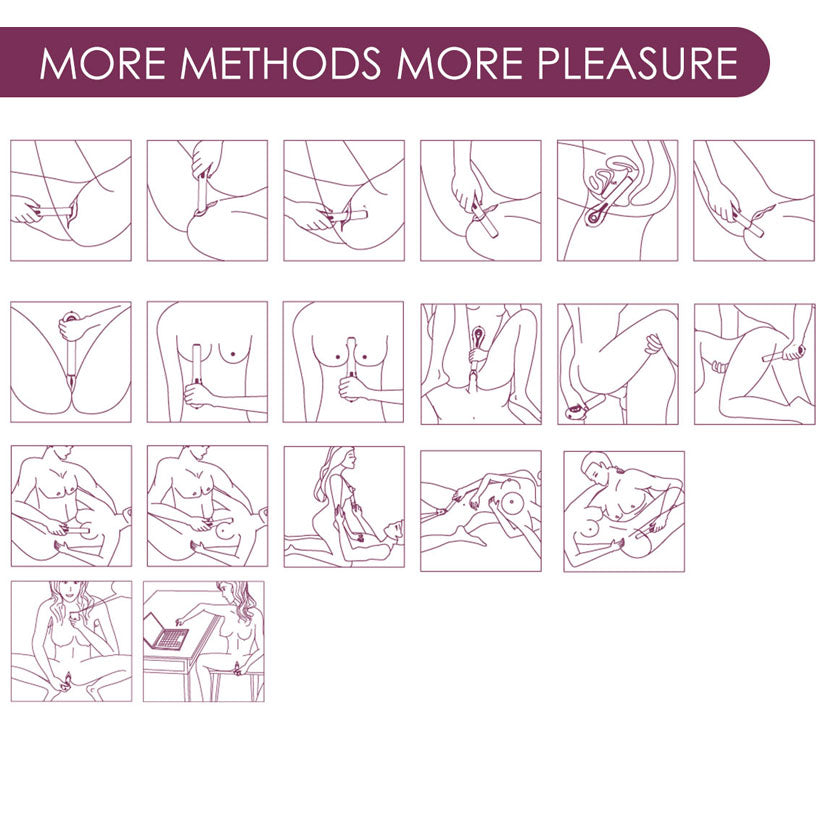 Siime Eye Wireless Video Camera Vibrator Violet - Godfather Adult Sex and Pleasure Toys