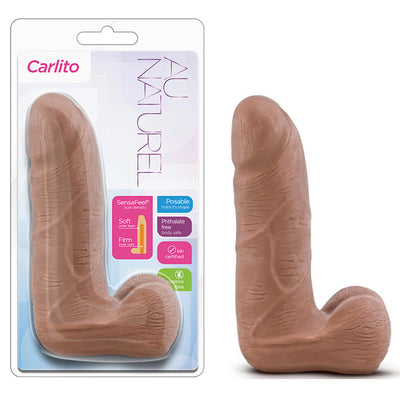 Au Naturel Carlito-Latin 5.5" - Godfather Adult Sex and Pleasure Toys