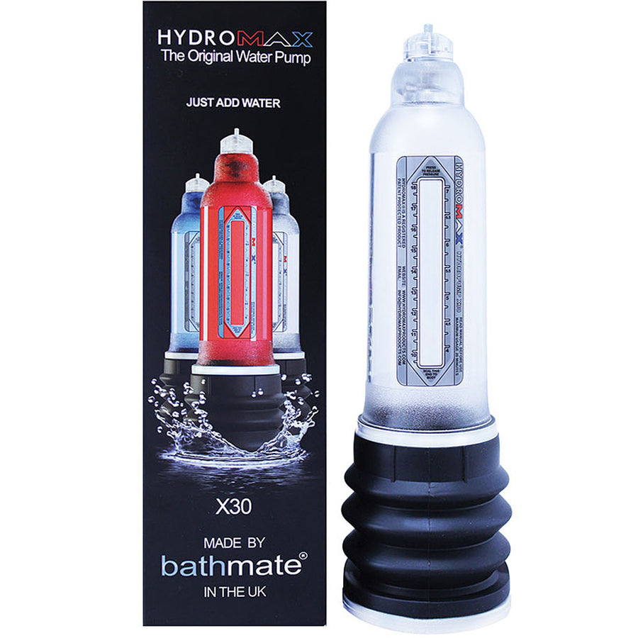 Hydromax X30-Crystal Clear - Godfather Adult Sex and Pleasure Toys