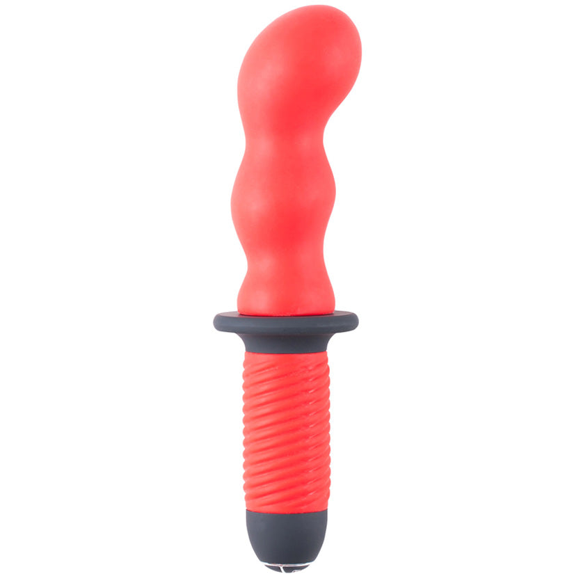 Mr. E & Mr. Z Butt Plug 6" - Red - Godfather Adult Sex and Pleasure Toys