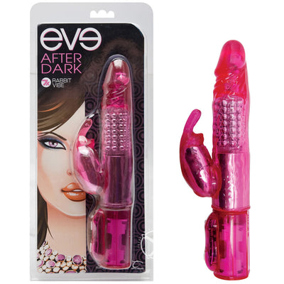 Eve After Dark 7X Rabbit Vibe - Blush - Godfather Adult Sex and Pleasure Toys