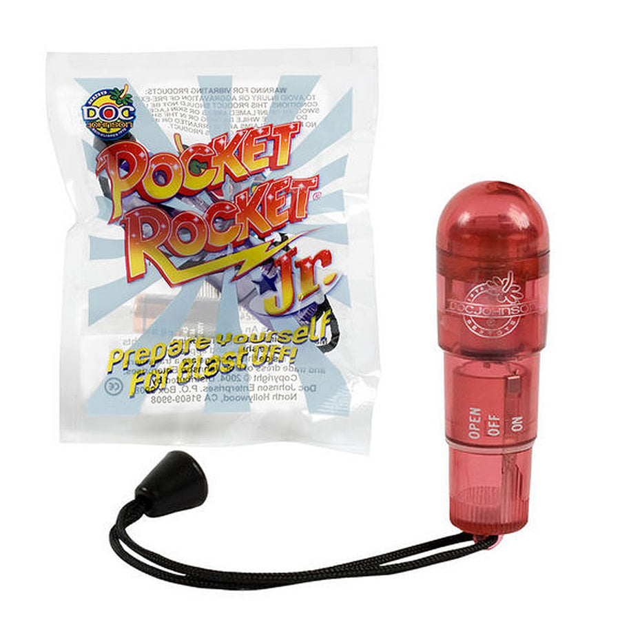 Pocket Rocket Jr. - Red - Godfather Adult Sex and Pleasure Toys