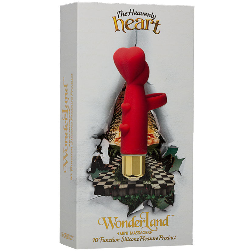 WonderLand - The Heavenly Heart Mini Massager - Godfather Adult Sex and Pleasure Toys