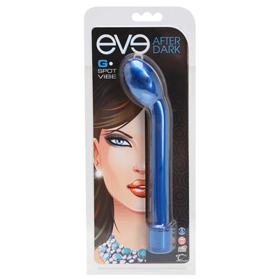 Eve After Dark G-Spot Vibe - Cobalt (Blue) - Godfather Adult Sex and Pleasure Toys