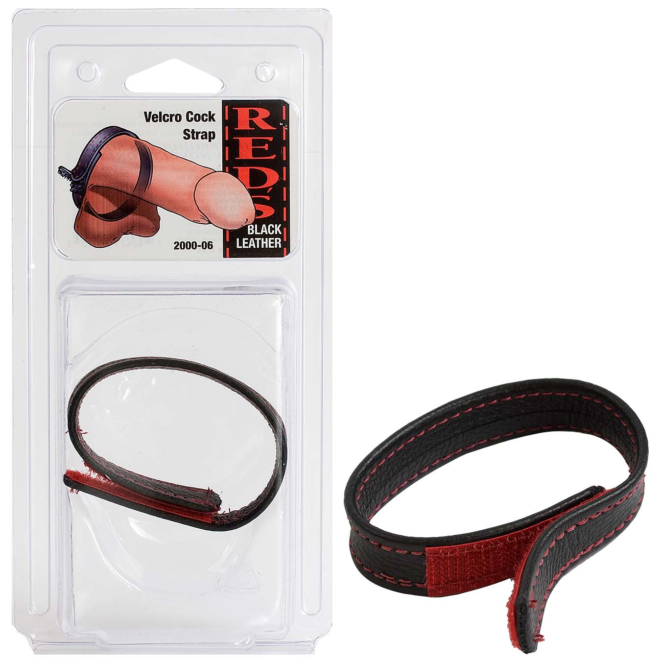 Cock & Ball Straps - Leather - Velcro Closure