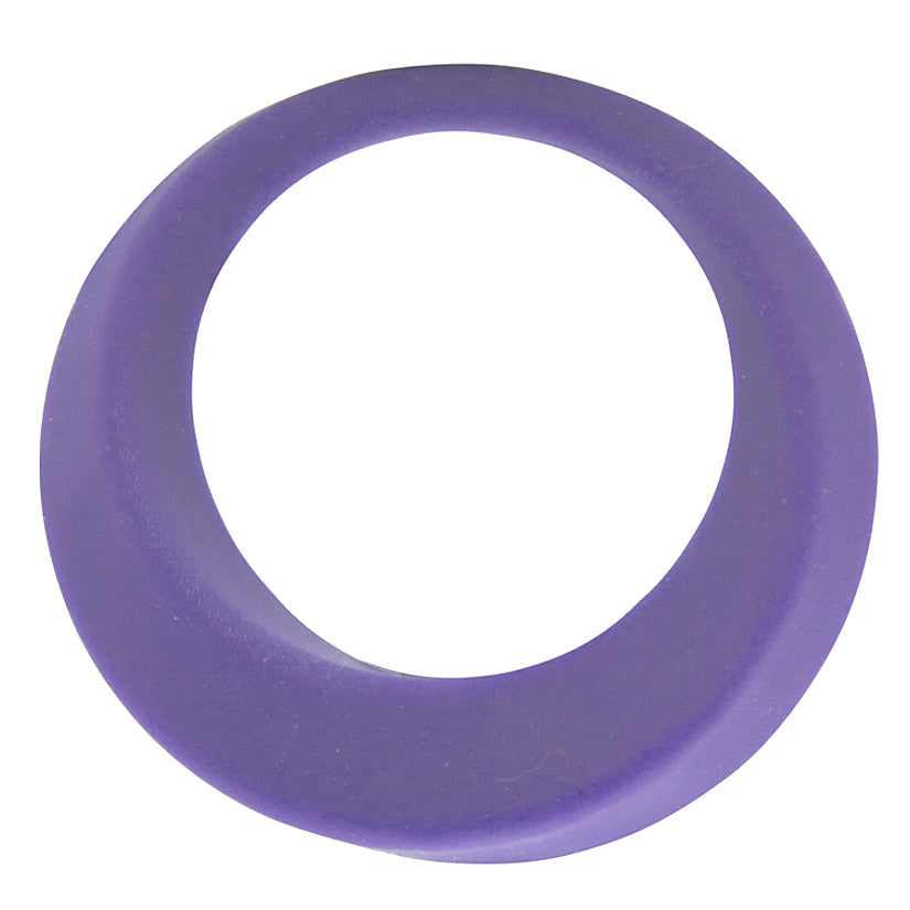 Penis Enhance Ornament Silicone Cock Ring 32mm - Violet - Godfather Adult Sex and Pleasure Toys