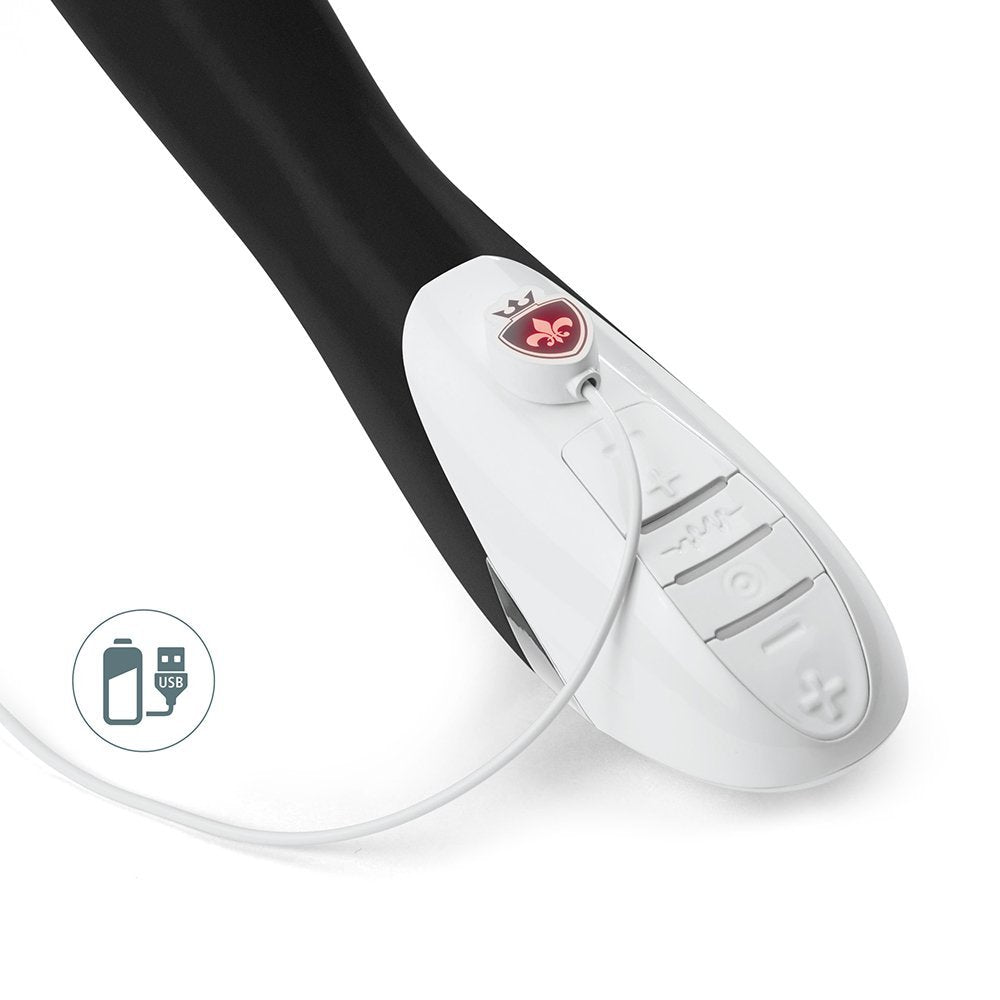 Mystim Tickling Truman E-Stim Vibrator-Black Edition - Godfather Adult Sex and Pleasure Toys
