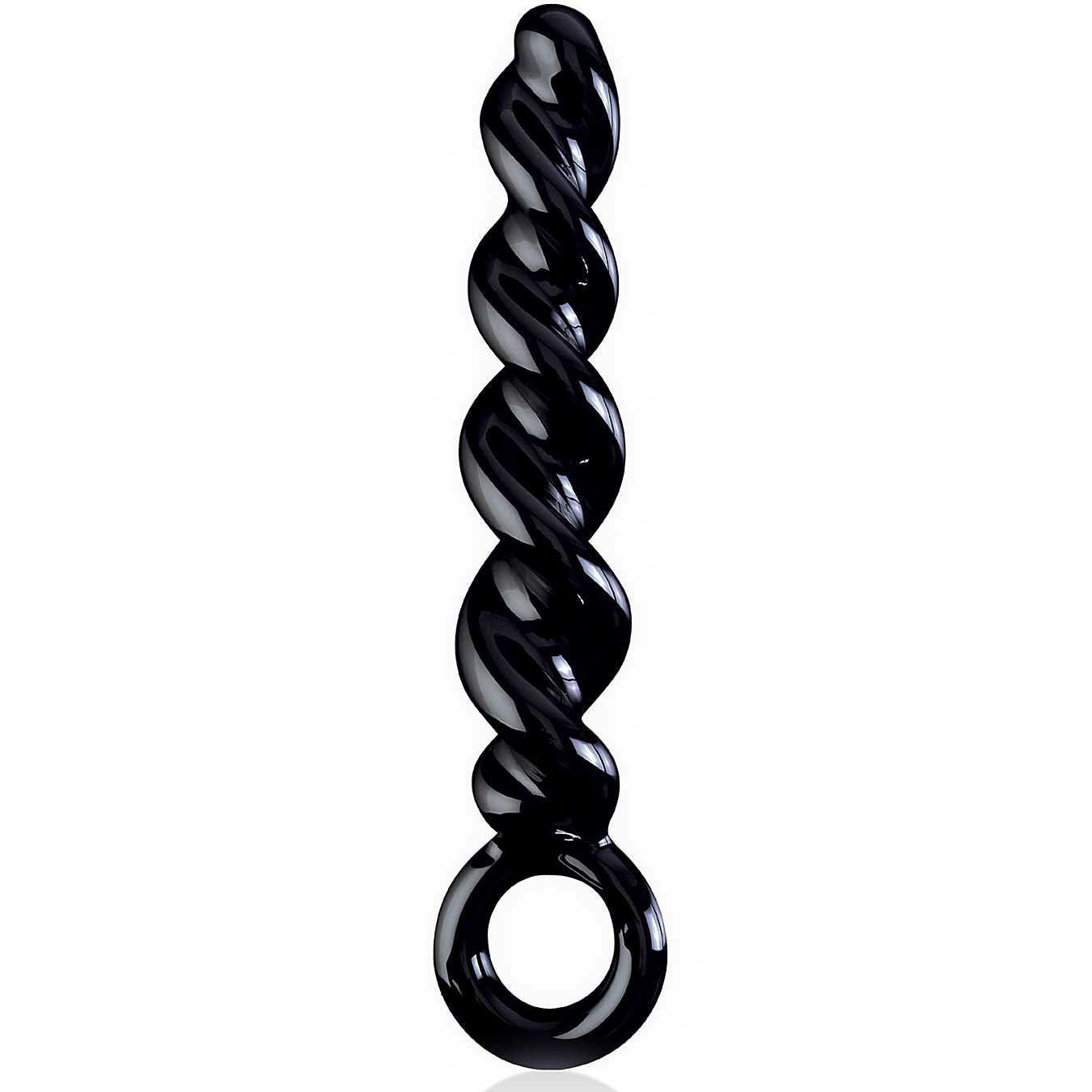 Icicles No.39-  Black 9" - Godfather Adult Sex and Pleasure Toys