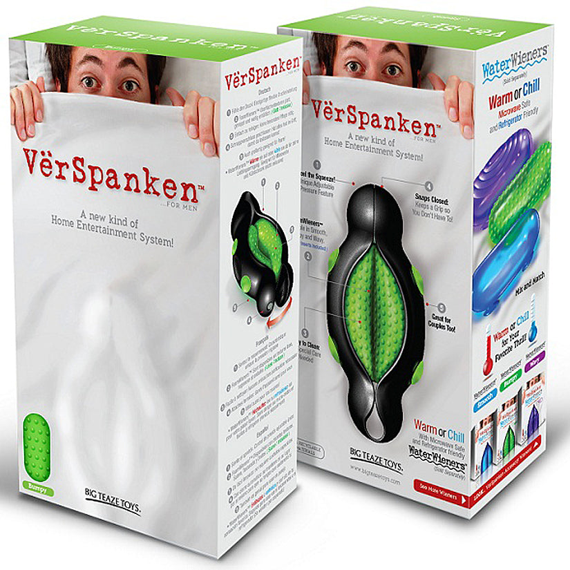 VerSpanken Bumpy - Solid Green - Godfather Adult Sex and Pleasure Toys