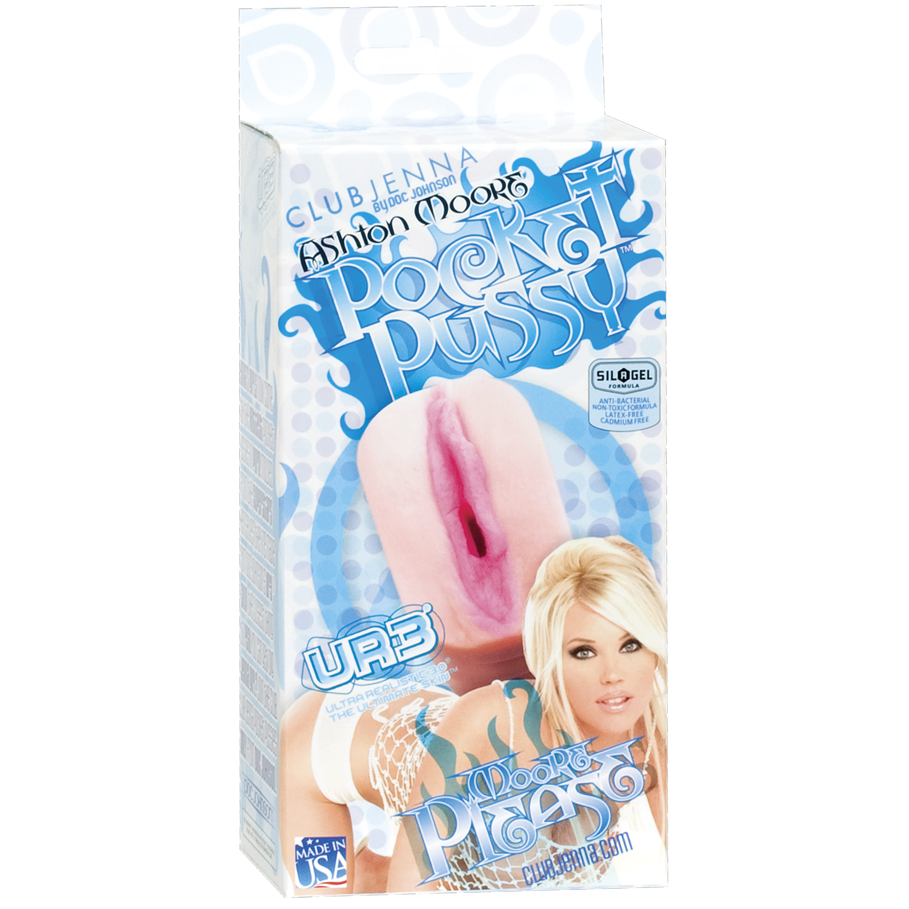 Ashton Moore UR3 Pocket Pussy - Godfather Adult Sex and Pleasure Toys