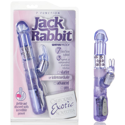 7 Function Jack Rabbit-Purple - Godfather Adult Sex and Pleasure Toys