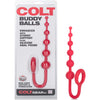 Colt Buddy Balls-Red - Godfather Adult Sex and Pleasure Toys
