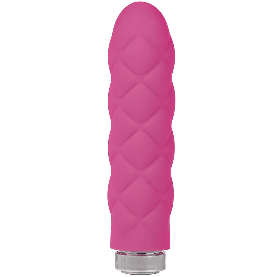 Key by Jopen Charms Petite Massager Plush-Pink 3.75" - Godfather Adult Sex and Pleasure Toys