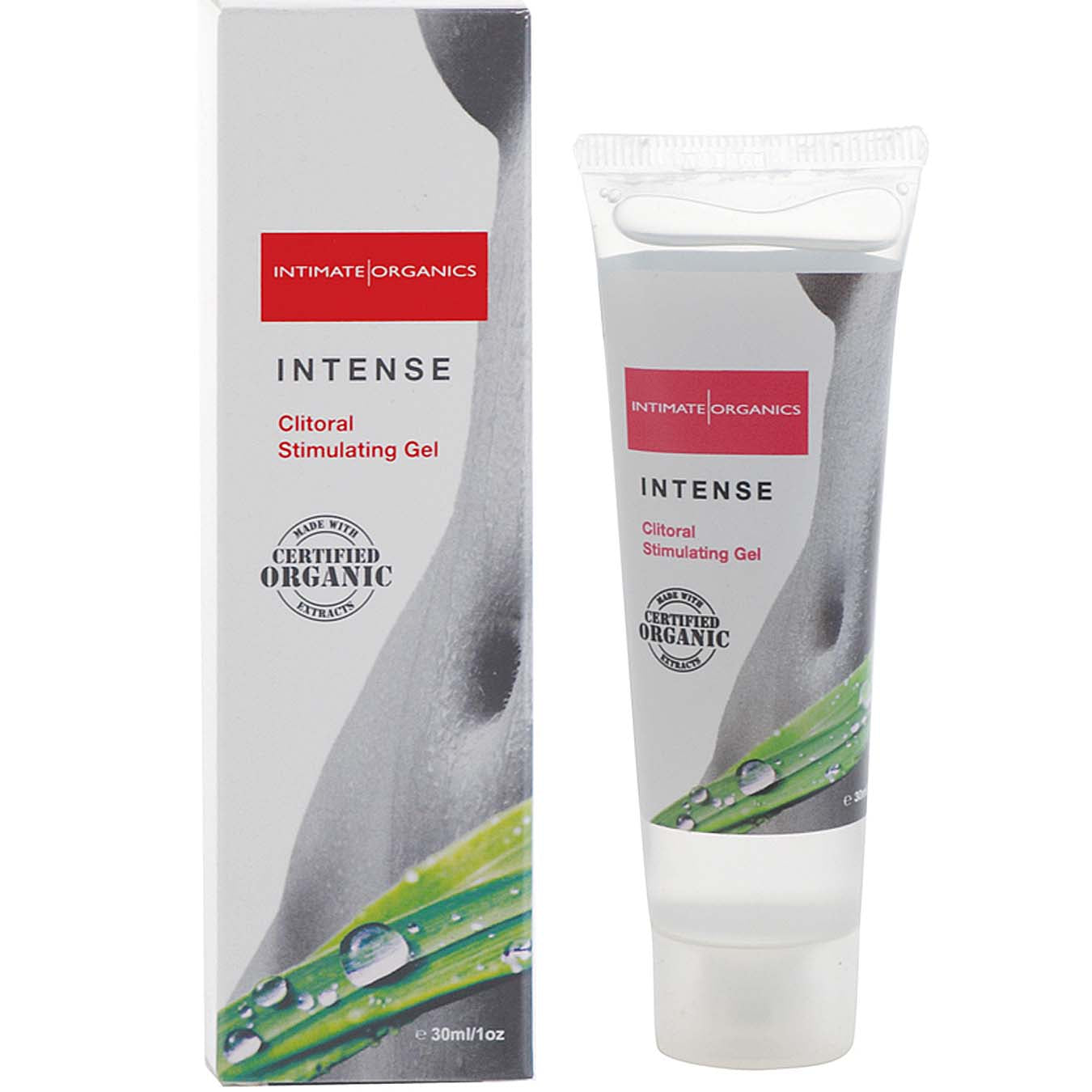 Intimate Organics Intense Clitoral Gel 1oz - Godfather Adult Sex and Pleasure Toys
