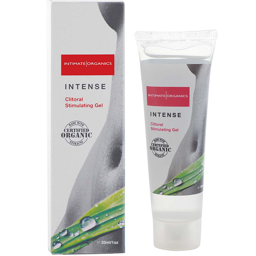 Intimate Organics Intense Clitoral Gel 1oz - Godfather Adult Sex and Pleasure Toys