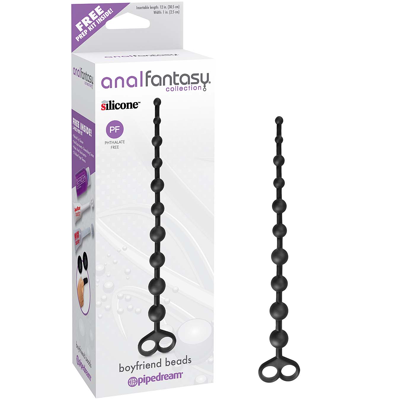 Anal Fantasy Collection Boyfriend Beads - Godfather Adult Sex and Pleasure Toys