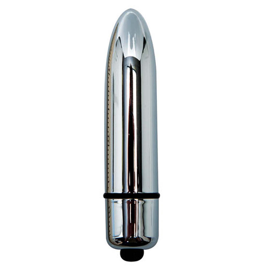 Eve After Dark Metallic Bullet - Shimmer (Silver) - Godfather Adult Sex and Pleasure Toys