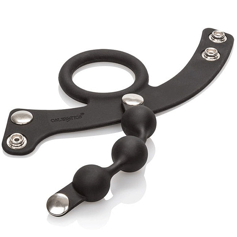 Weighted Ball Spreader-Black - Godfather Adult Sex and Pleasure Toys