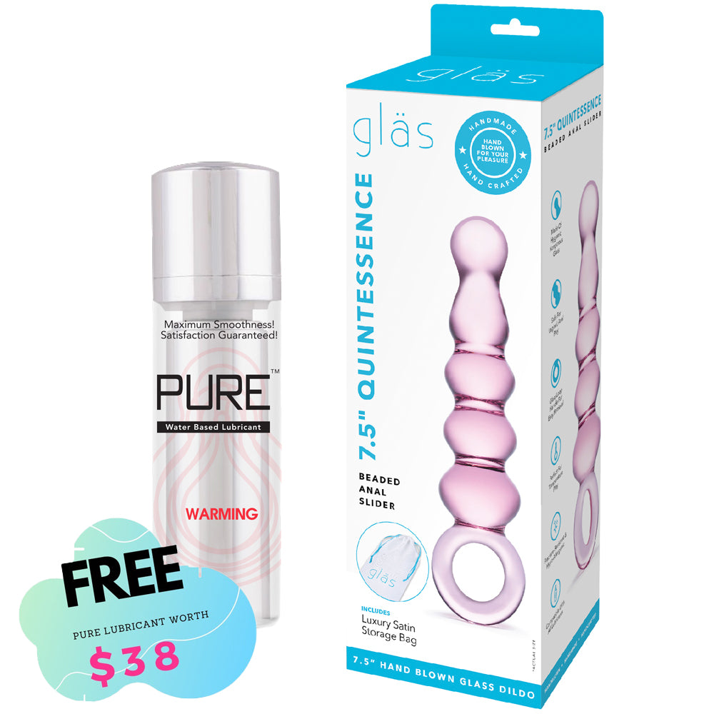 Glas - Quintessence Beaded Anal Slider