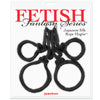 Fetish Fantasy Series Japanese Silk Rope Hogtie-Black - Godfather Adult Sex and Pleasure Toys