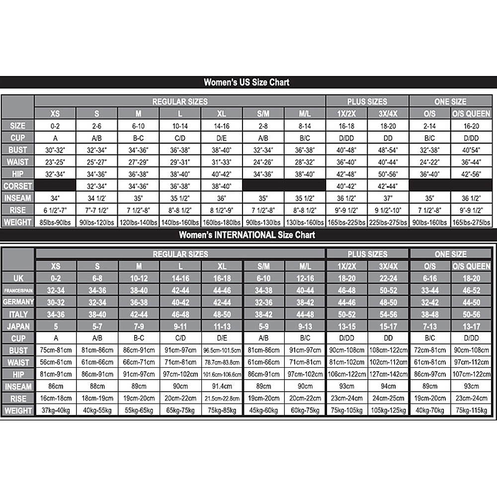 Dreamgirl Faux-Leather and Lace Garter Slip